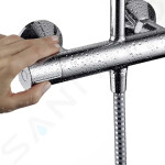 HANSGROHE - Vernis Blend Sprchový set Showerpipe 200 s termostatem, EcoSmart, chrom 26089000