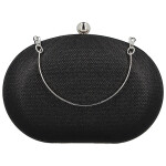 Luxusní dámské psaníčko Michelle Moon Geiza, černé