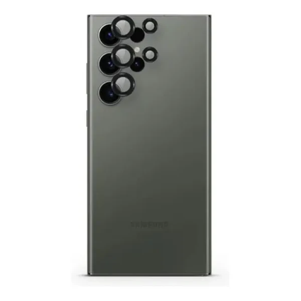 Epico Aluminium Lens Protector - Ochranná skla čoček fotoaparátů pro Samsung Galaxy S25 Ultra černá (92012151300002)
