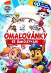 Omalovánky se samolepkami Tlapková patrola