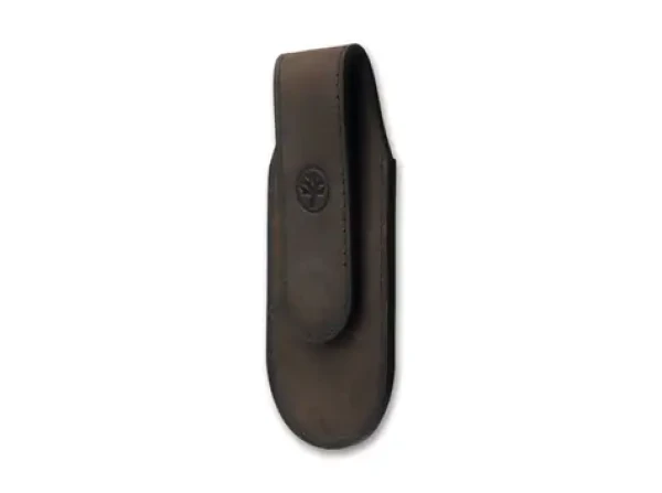 Böker Magnetic Leather Pouch Brown Small / Pouzdro na nůž / Nubuková kůže / Magnetické zavírání (09BO291)
