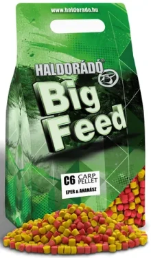 Haldorádó Pelety Big Feed C6 Pellet 2kg 6mm Jahoda/Ananas (HBFC6P-ST2500)