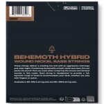 Dunlop Behemoth Hybrid Wound Nickel Bass Strings 50-105
