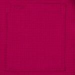 Vaflový župan VOSSEN do sauny, CRANBERRY, unisex - vel. L