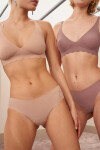 Dámská podprsenka ZERO Microfibre 2.0 Soft bra hnědá model 18423672 - Sloggi Barva: BROWN, Velikost: XL