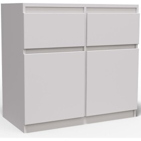 Komoda Merg 2S2F bílá