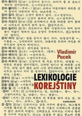 Lexikologie korejštiny Vladimír Pucek