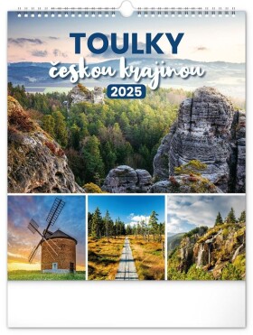 Nástěnný kalendář 2025 Toulky českou krajinou,