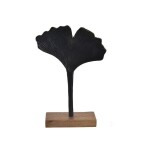 Bytová dekorace GINKGO BILOBA Black 30 cm