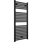 CERANO Koupelnový radiátor Donovan - boční připojení - 369W - černá matná - 1200x500 mm