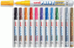 Uni PX-21 Lakový popisovač 0,8 1,2 mm hnědý