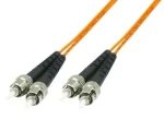 MicroConnect Optical Fibre Cable ST/ST Multimode duplex OM1 2m oranžová (FIB110002)
