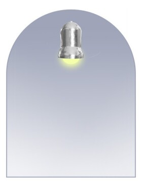 OLSEN SPA - Zrcadlo s osvětlením Ormes OLNZORM