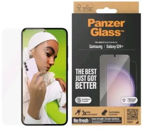 PanzerGlass UWF Ochranné sklo pro Samsung Galaxy S24+ / Instalační set (7351)