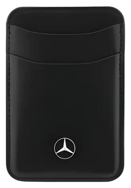 Mercedes PU Leather černá / Peněženka / MagSafe / na karty (57983130587)