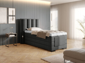 Boxspring Veros 90 Rozměr: 90 x 200 cm, látka: Flores 4