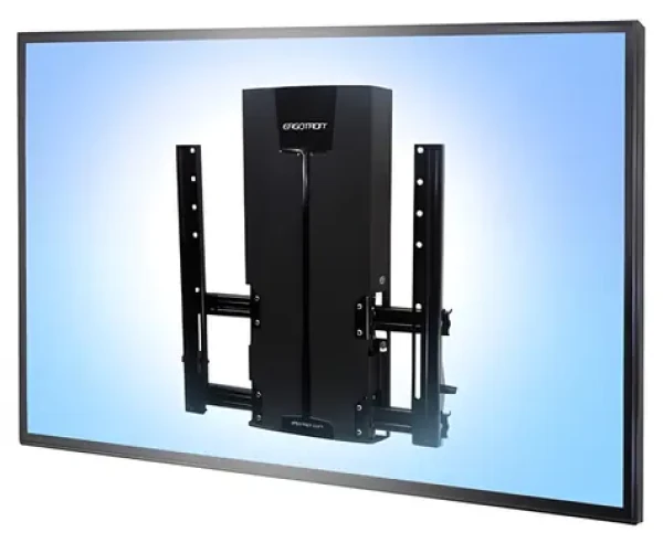 Ergotron Glide Wall Mount VHD černá / Nástěnný držák TV / 46-63" / Nosnost 31,8 kg / Výsuv 40 cm / Náklon 10° (61-128-085)