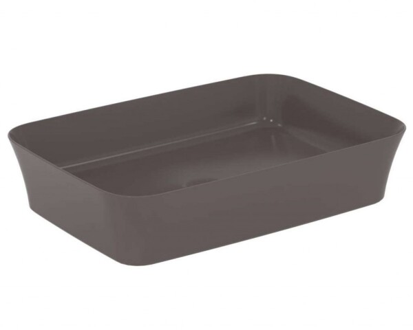 IDEAL STANDARD - Ipalyss Umyvadlo na desku, 55x38 cm, bez přepadu, slate grey E2076V5