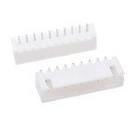 JST XH 2,54 mm 10-Pin konektor na DPS - Rovný