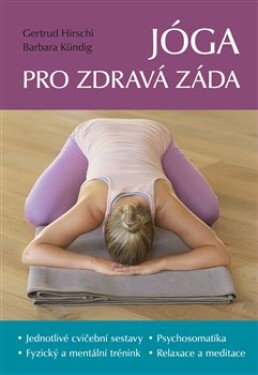 Jóga pro zdravá záda Gertrud Hirschi