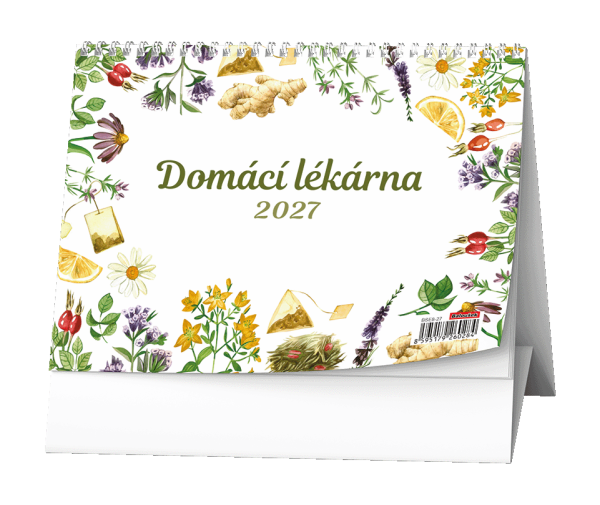 Stolní kalendář 2027 Baloušek Domácí lékárna