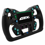 Cube Controls GTX2 černo-modrá / Závodní volant / 32cm / 5"dotykový displej / 4 pádla / 21 tlačítek (GTX2-BLK320BLU)