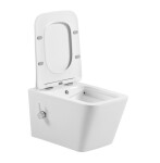 Erga Mery, závěsná WC mísa s funkcí bidetu, Rimless + toaletní sedátko, bílá lesklá, ERG-V03-MERY-RIM-BID-WH
