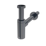 Sifon k umyvadlu SAT Dark 5/4 DN32 PVD Gun metal SATAUSDA SATAUSDA