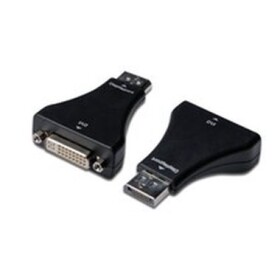 Digitus DisplayPort adapter, DP/M - DVI-I (24+5)/F (AK-340603-000-S)