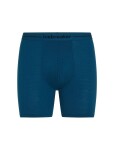 Pánské merino boxerky ICEBREAKER Mens Anatomica Long Boxers, Atlantis velikost: S