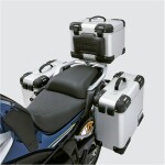 Sada hliníkových boxu na CFMOTO 800MT/MTX-barva stříbrná