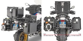 Pl5108Cam trubkový nosič Bmw R 1200 GS (13-18), R 1250 GS pro hliníkové boční kufry Trekker Outback