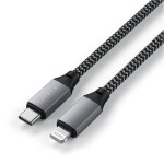 Ansmann Apple iPad/iPhone/iPod nabíjecí kabel [1x USB 2.0 zástrčka A - 1x dokovací zástrčka Apple Lightning] 2.00 m čern