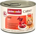Animonda Carny Adult hovězí 200 g / Konzerva pro kočky / Bez obilovin a sóji (A83498)
