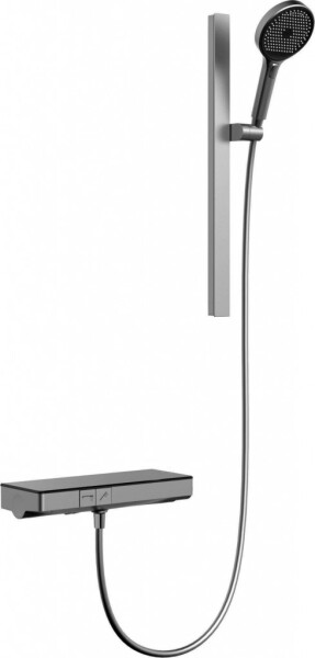 Kielle - Vega Sprchový set s termostatem, 3 proudy, gun metal 20618023