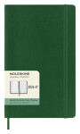 18měsíční diář Moleskine 2026-27 - měkké desky, L, týdenní, tmavě zelený