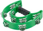 Cega Double Row Tambourine Green