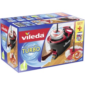 Vileda 158572 TURBO mop vč, náhradní hlavy TURBO MICROFIBRE 2v1