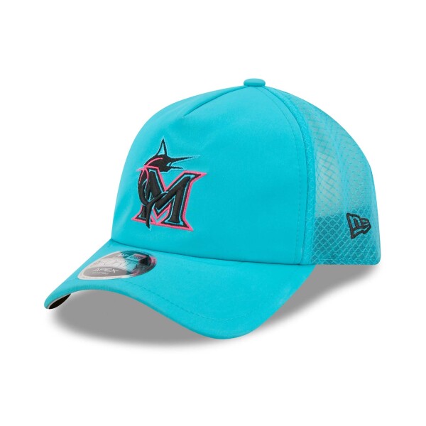 New Era Pánská kšiltovka Miami Marlins MLB 2026 City Connect 9FORTY APEX Trucker