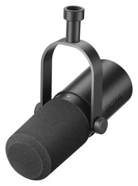 BOYA CastMic P60 černá / Studiový mikrofon / USB / XLR