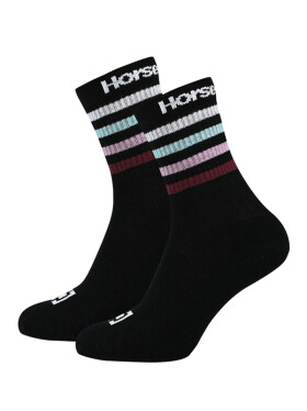 Horsefeathers SONJA black dámské ponožky