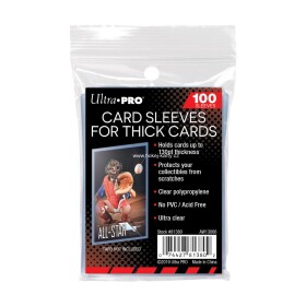 Obaly na hokejové karty Ultra Pro Soft Sleeves THICK 180 pt plus (100 ks)