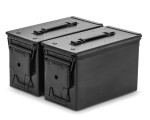 Ammo box - kovové army moto kufry 9L universal