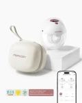 Momcozy M5 červená / Odsávačka mateřského mléka / elektrická / ovládání appkou / 9 úrovní intenzity (BP380-MR70000B00105-C)