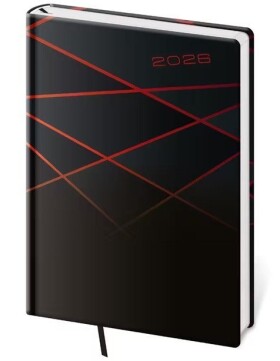 Diář 2026 denní A5 Vario - 1 BLACK DESIGN