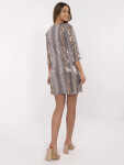 Šaty LK SK 509940.55 tmavě lila S/M