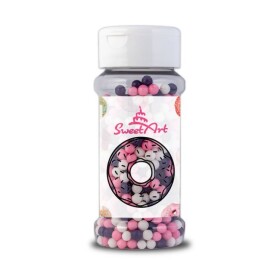 Cukrové perly SweetArt Princess mix 5 mm (80 g)