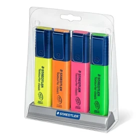 Staedtler Textsurfer Classic Butler / Zvýrazňovač / sada 4 ks / mix barev / hrot 1-5 mm / plnitelný (364 SC4)