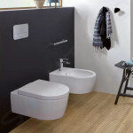 VILLEROY & BOCH - Avento Závěsné WC se sedátkem SoftClosing, DirectFlush, CeramicPlus, Stone White 5656HRRW