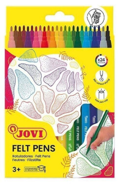 JOVI fixy, jemný hrot - 24ks